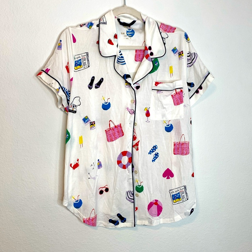 Kate Spade Button Down Shirt Size L